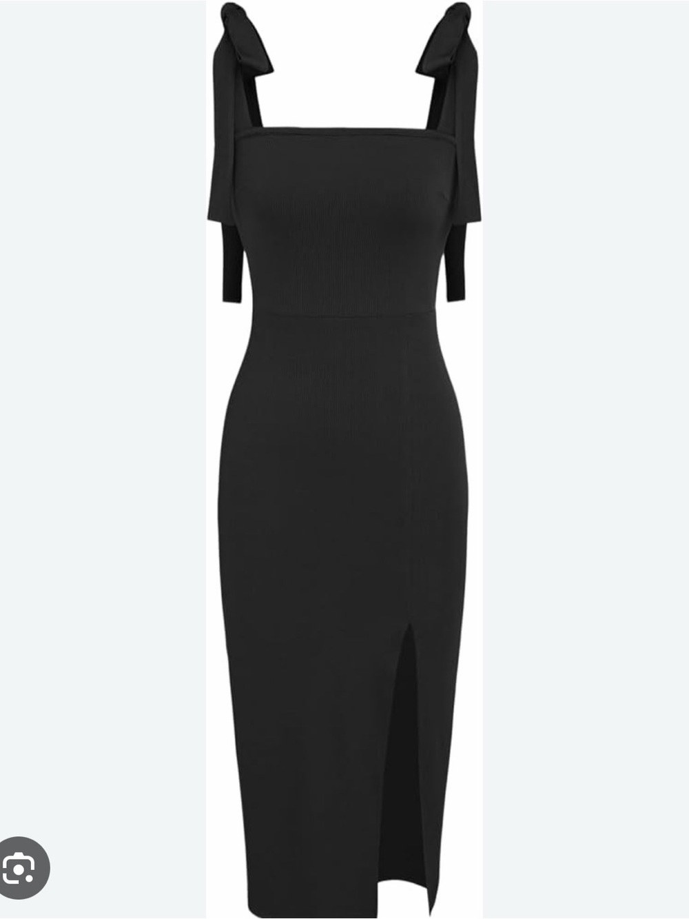 Cider Tie-Shoulder Midi Dress